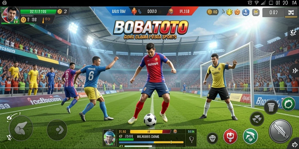 Menampilkan pertandingan seru dalam aplikasi BOBATOTO.