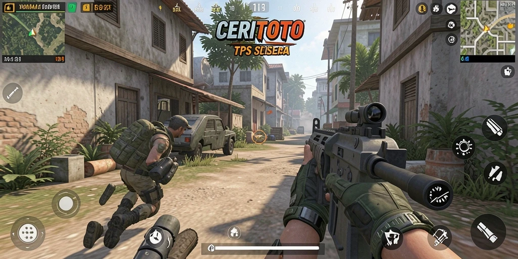 Screenshot menampilkan aksi gameplay seru di CERITOTO.