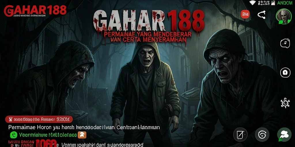 Tampilan gameplay <strong>GAHAR188</strong> yang menakutkan dan mengasyikkan.