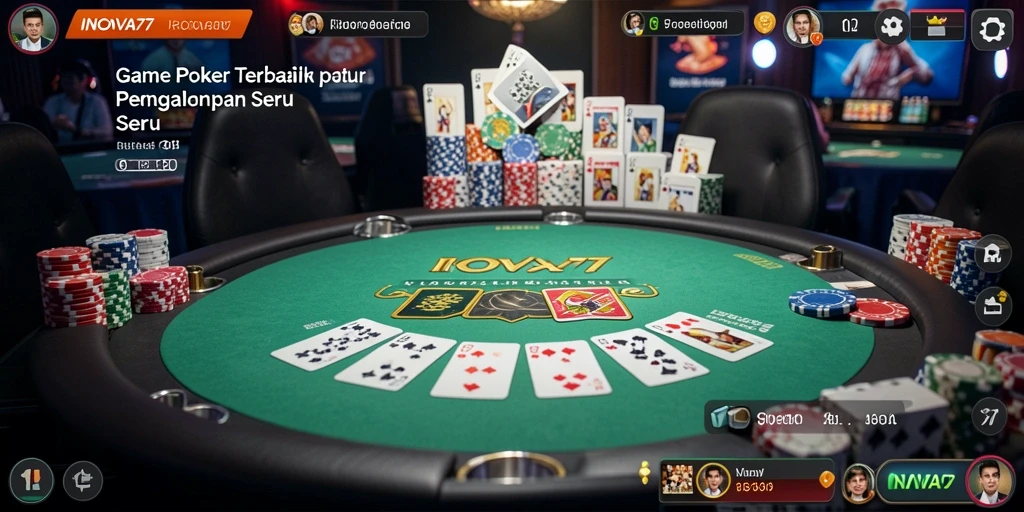 Gameplay seru INOVA77 dengan pengalaman Poker mendebarkan.