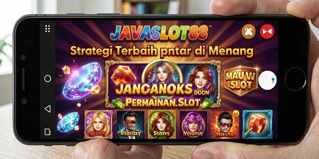 Tampilan gameplay JAVASLOT88 yang menarik dan strategis.