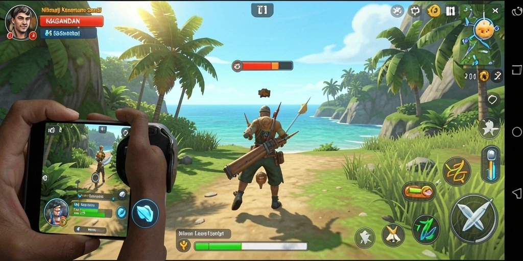 Tampilan gameplay KAGANDAN yang menawan dan seru.