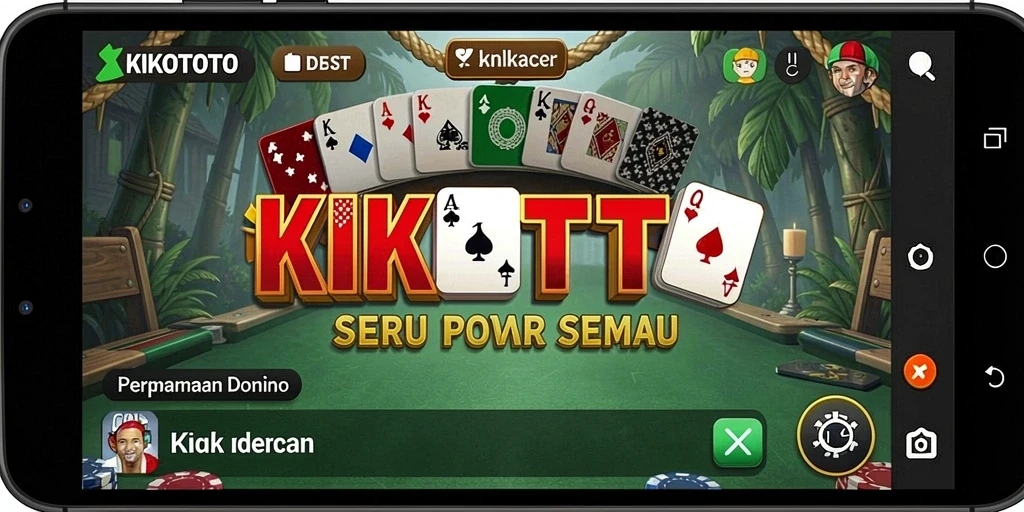 Gameplay seru Domino dengan grafis menarik di KIKOTOTO.