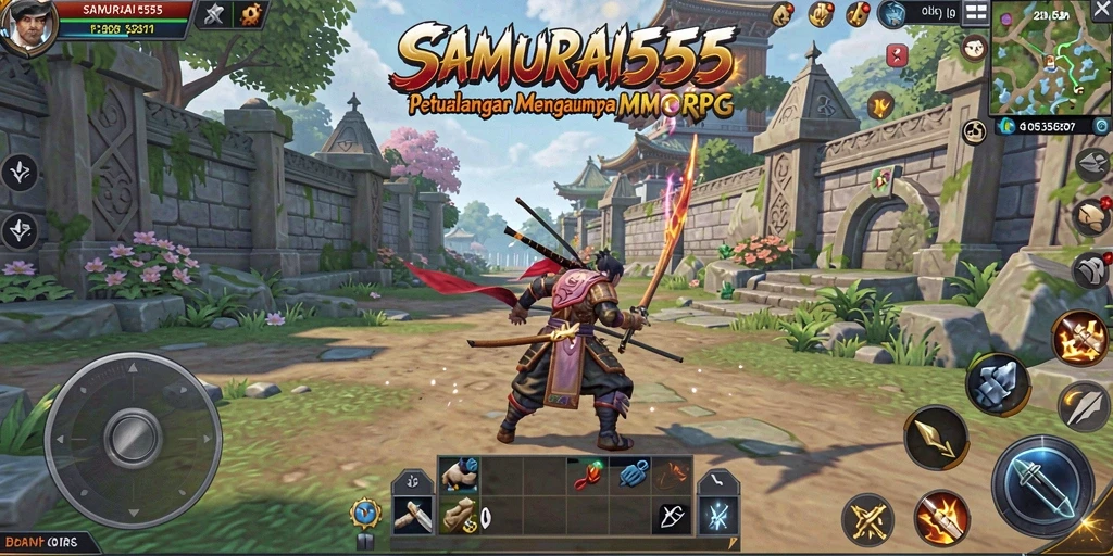 Gameplay SAMURAI555 yang seru dan mendebarkan.